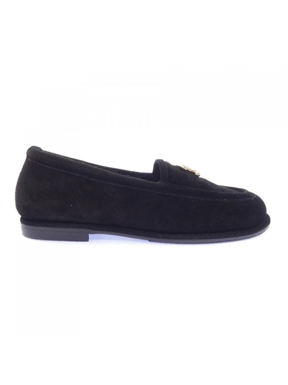 Chanel Moccasins Sneakers Black